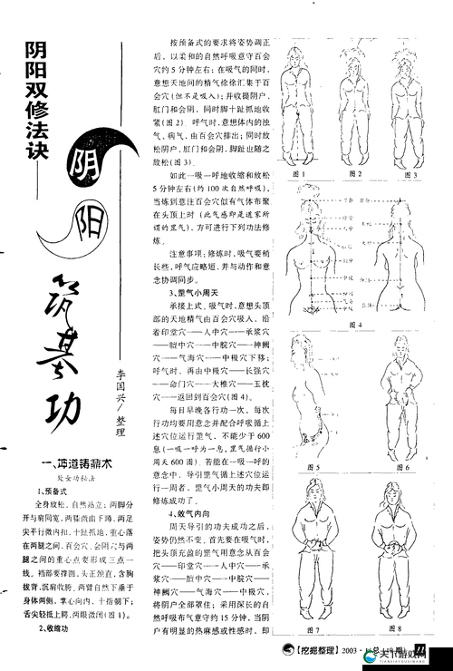 探索神秘双修之术：三十六阴阳技图详解