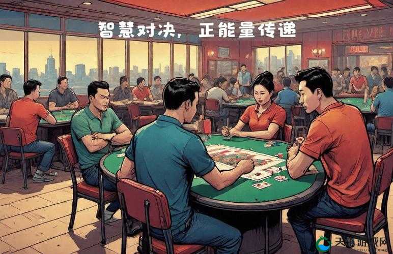 打扑克的全程视频:一场智慧与策略的较量