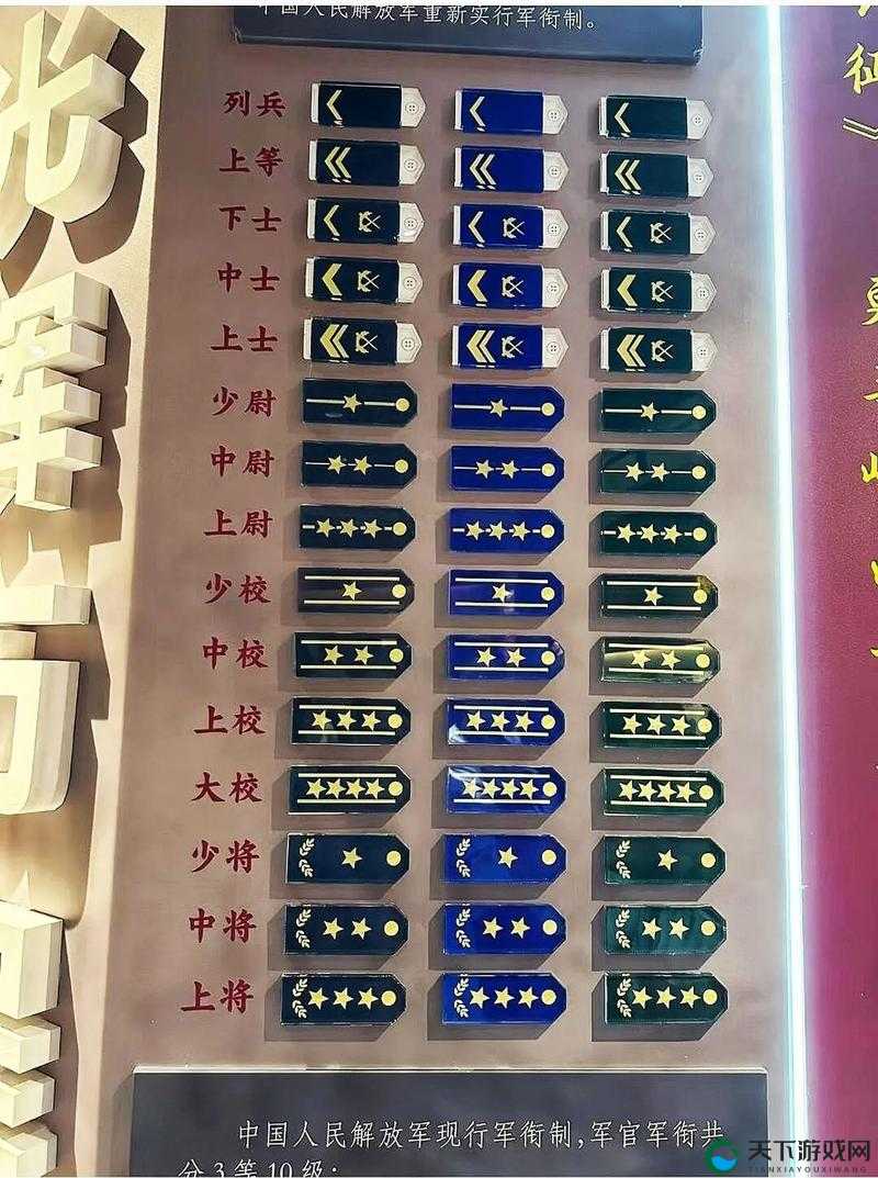 风云再起，战功赫赫下的军衔系统深度剖析