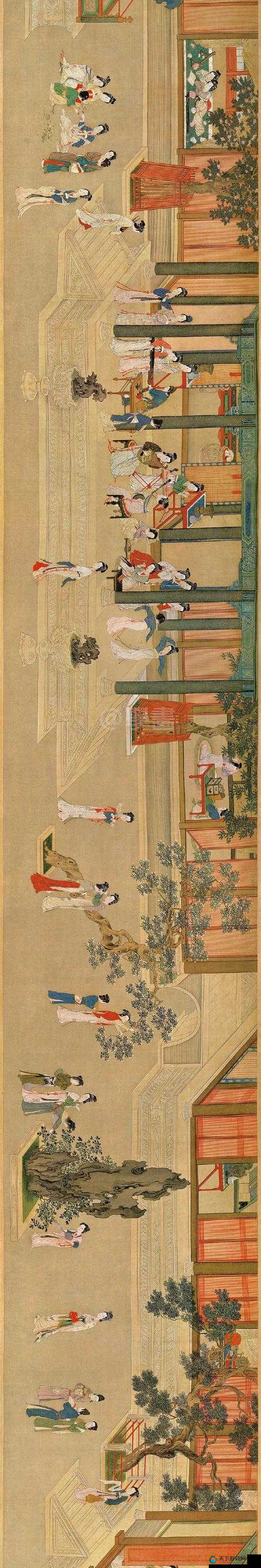 汉宫春晓 61 式图：展现古代宫廷生活的绝美画卷
