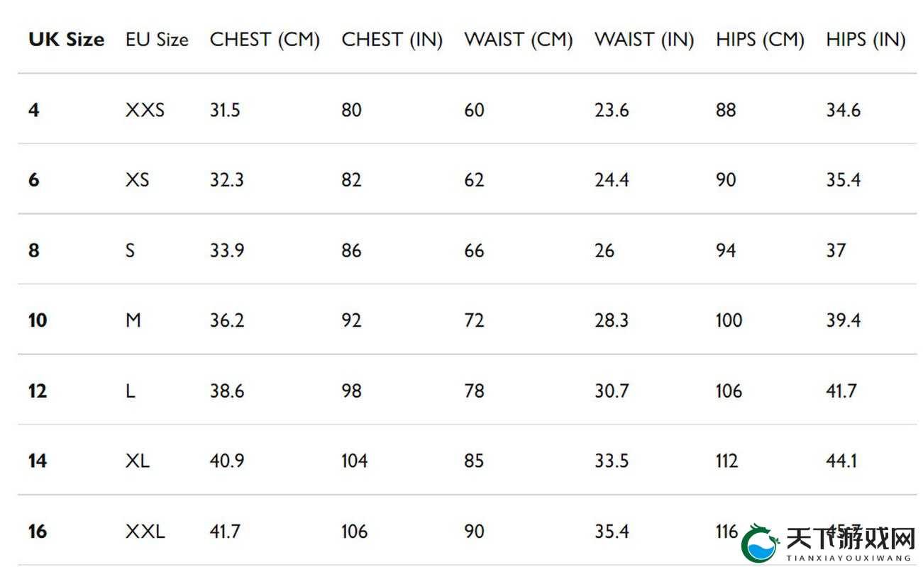 欧码的 XL 是亚洲码:关于尺码转换及对应关系的详细解读