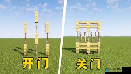 我的世界，打造个性化栅栏门，守护你的创意天地