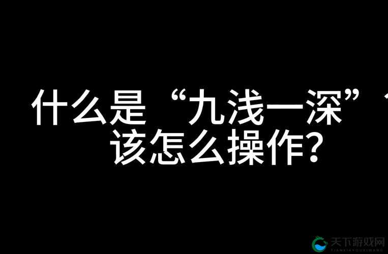 九浅一深三左三右是什么字:探寻这一神秘表述的背后含义