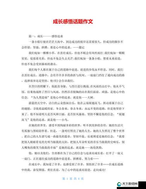 成长的迷思与心得:探寻成长之路的困惑与感悟