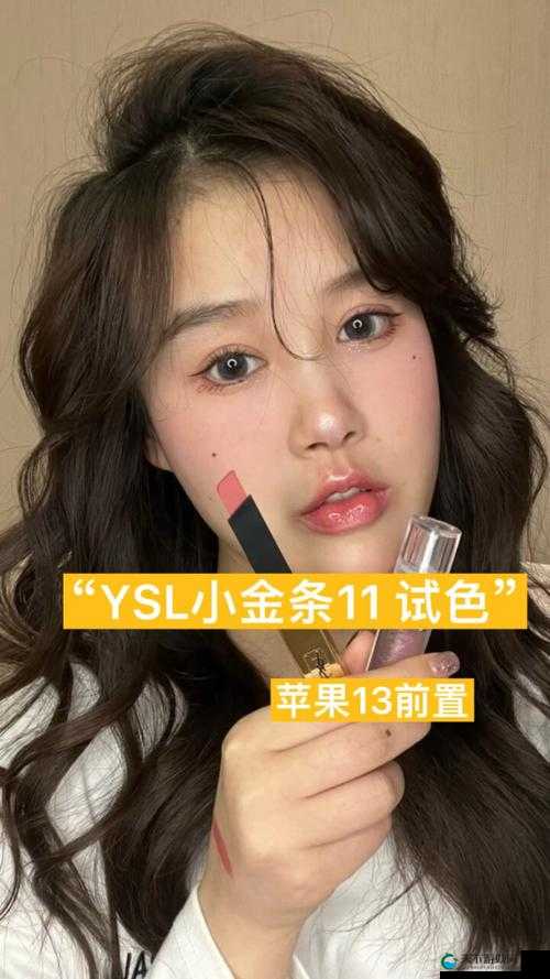 ysl 蜜桃棕调色与美妆：打造清新自然妆容