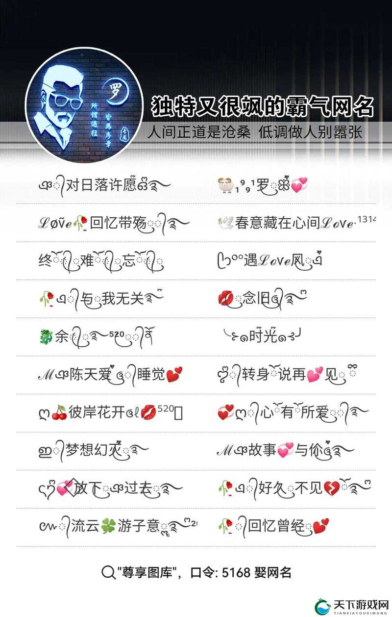YW52777 最新网名潮流：引领时尚个性的网络标识新风尚
