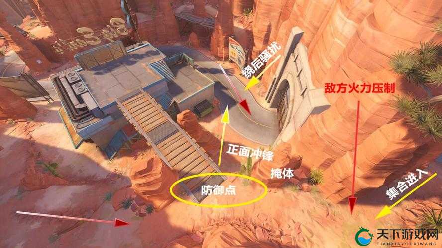 地图教学篇，守望先锋狂野的66号公路打法