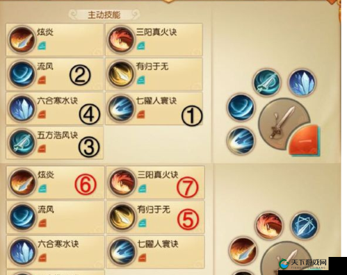 天下手游奕剑战场技能搭配攻略，资源管理的艺术