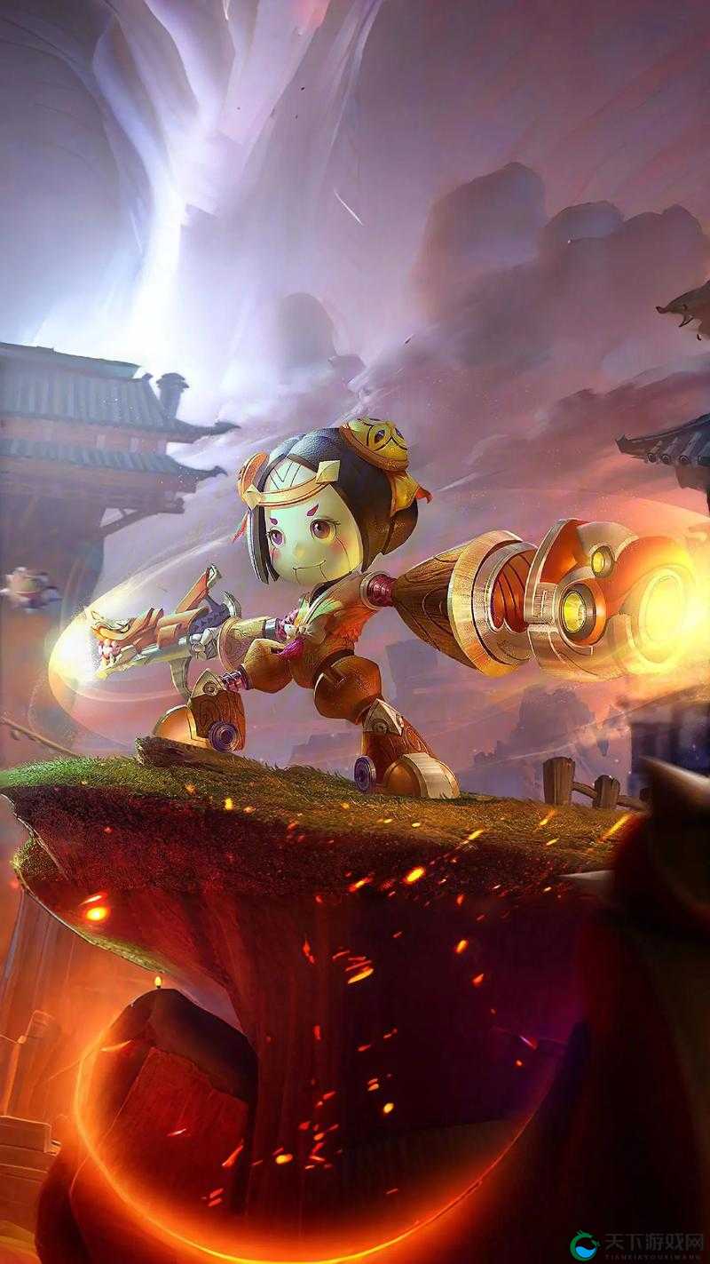 王者荣耀，鲁班七号——机械之心，炮火之威