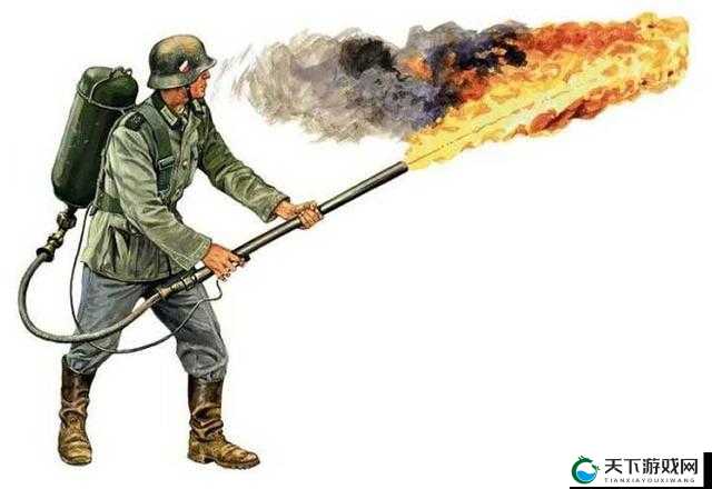 少女咖啡戗烈焰放射器，喷火型武器的独特魅力