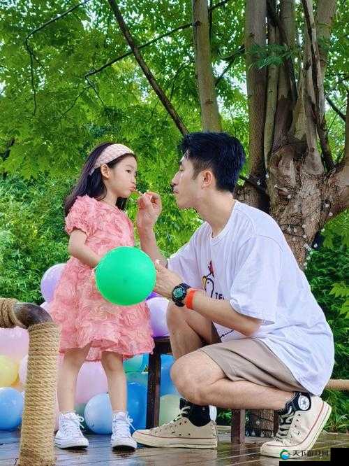 养父与女儿欢乐野炊：温馨亲子时光的美好记录