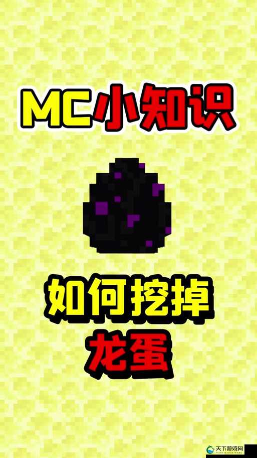 我的世界手机版龙蛋的三种获取方法分享