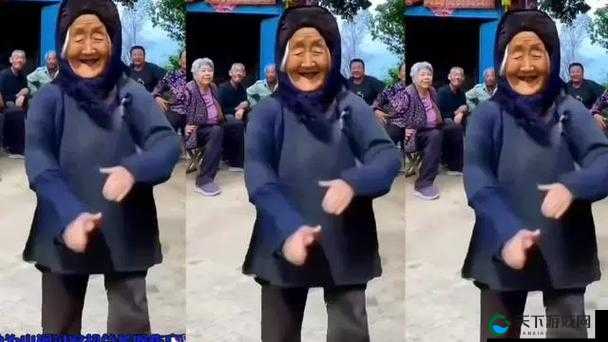 震惊老太太竟跳起了魔性舞蹈,bgm 是这个