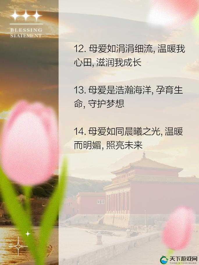 品味母爱的芬芳——那无尽的温暖与柔情