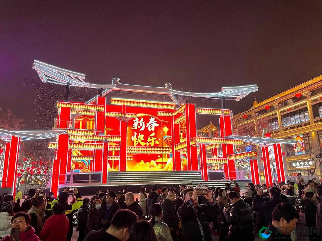 百姓阁不夜城综合入口:繁华不夜城,精彩等你来
