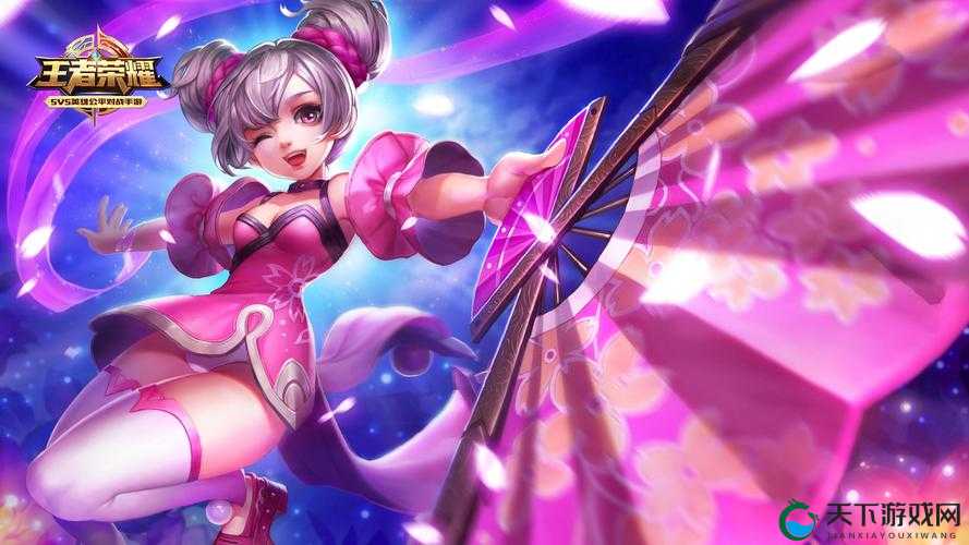王者荣耀小乔黄化壁纸绝美呈现：灵动小乔魅力无限