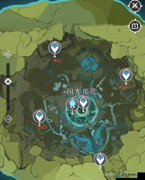 原神探索，古时孤影风龙废墟第二阶段采样点全揭秘