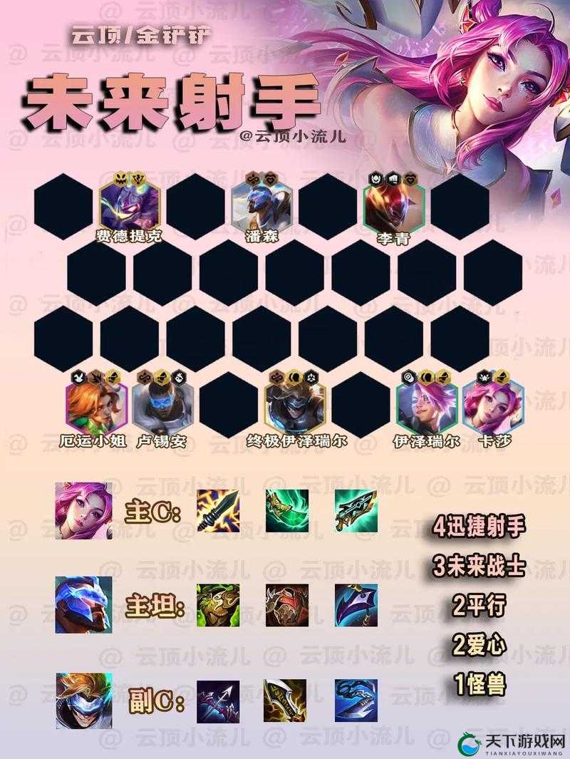 云顶之弈S6变异卡莎阵容攻略