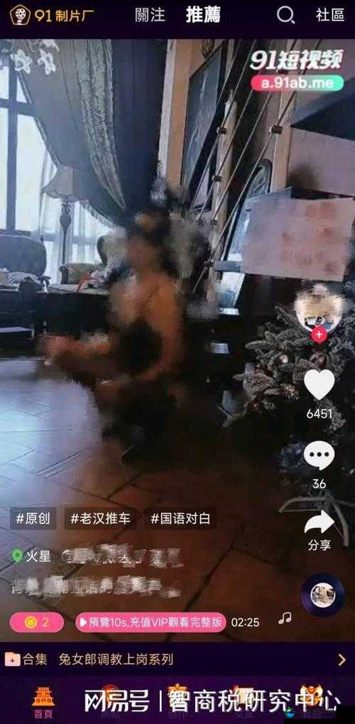 抖音 91 免费版九幺：带你领略精彩无限的短视频世界