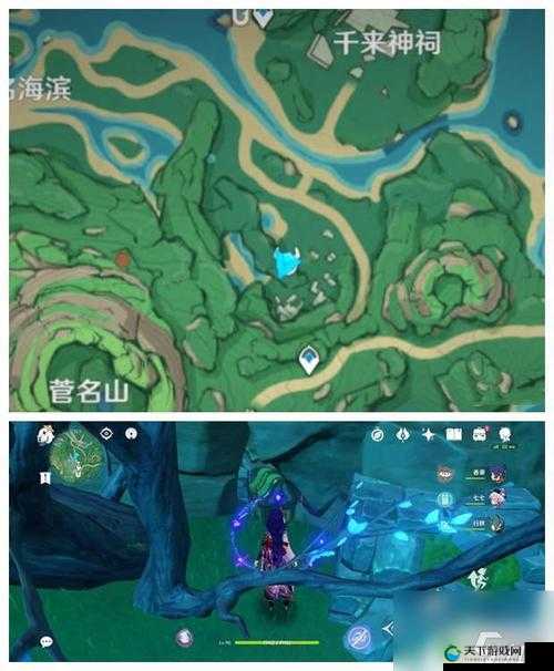 原神鹤观藏宝图碎片位置全揭秘