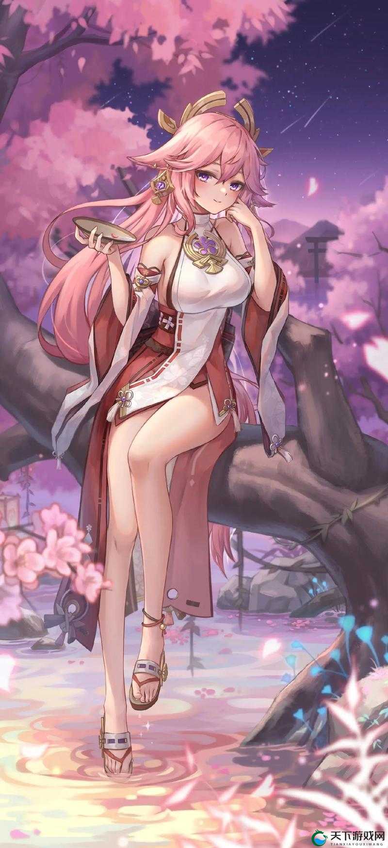 原神八重神子绝美去衣物图震撼来袭