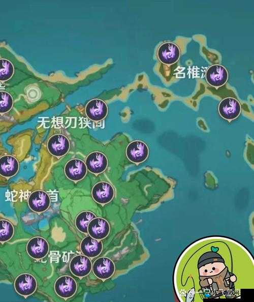 原神知比山雷神瞳位置全揭秘