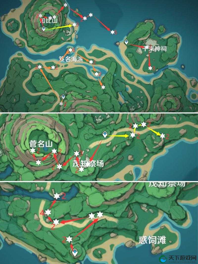 原神幽灯蕈分布位置全揭秘