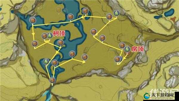 原神磐岩之路，宝箱全刷新位置大揭秘