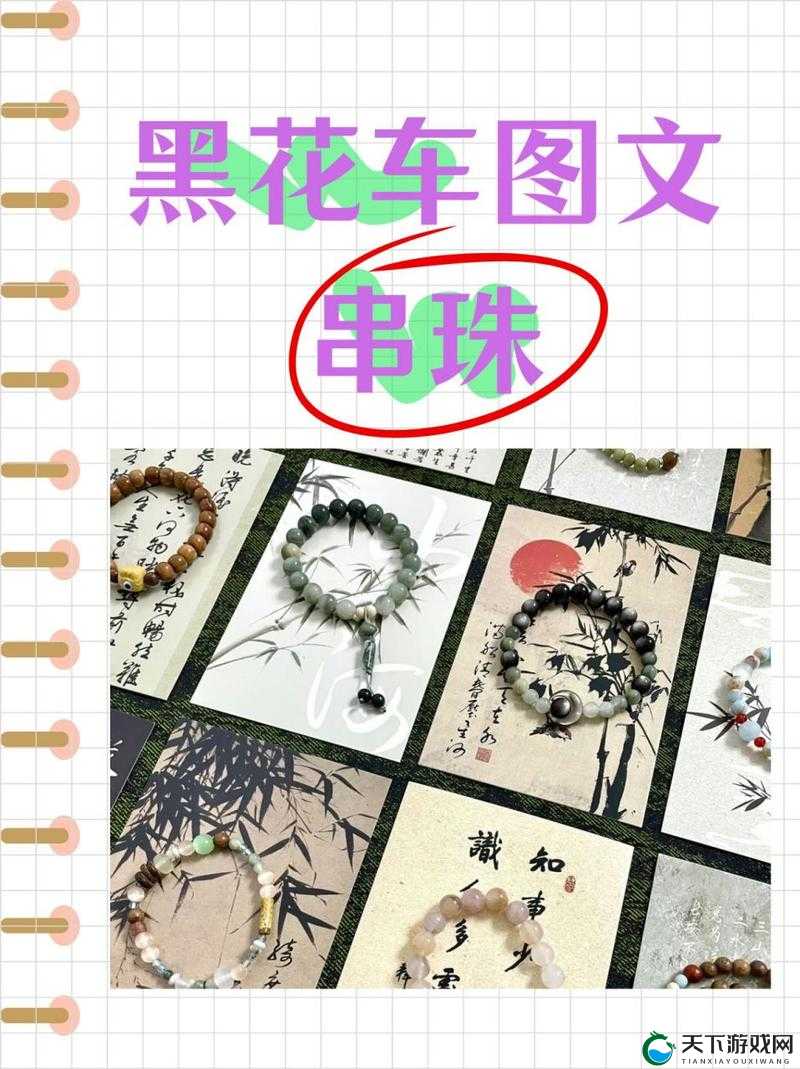 黑花车图文串珠：挑战道德与法律的边界