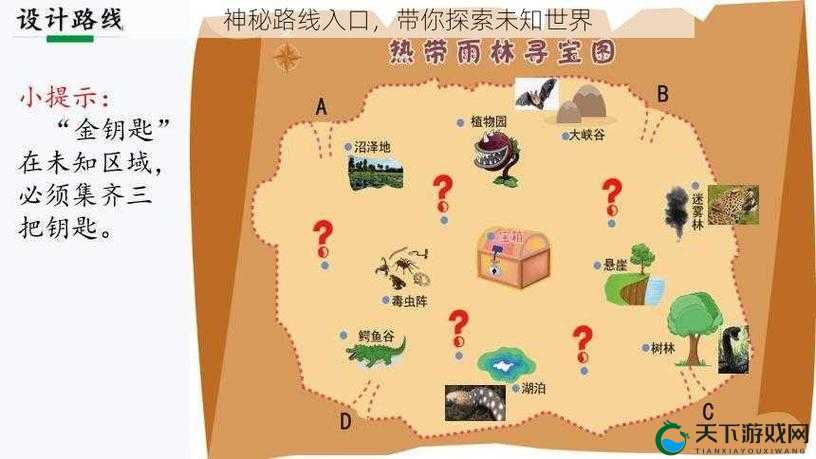 神秘入口的五条路线：探索未知世界的五条神奇路径