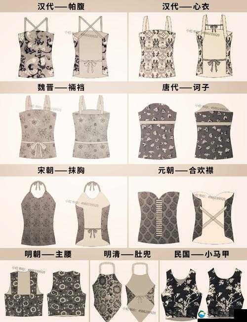 古代女子的内衣叫啥：探寻古代女性贴身衣物的奥秘