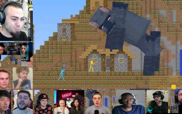暴躁老外挑战 minecraft:老外的游戏世界冒险