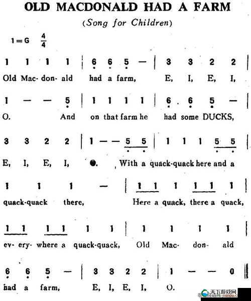 Old MacDonald Had a Farm- The Musical Revue