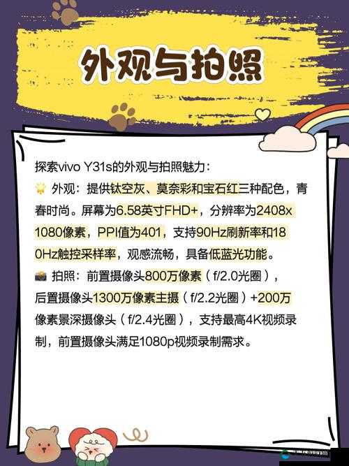 一级成色好的 y31s 标准版评测搬运网站新篇章：全新评测，品质之选