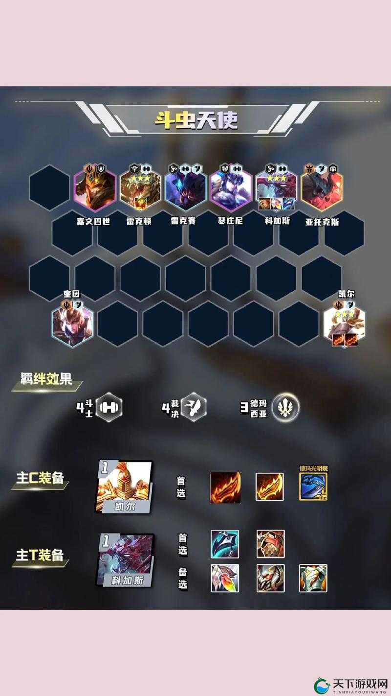 金铲铲之战，揭秘天神猴阵容的组队艺术