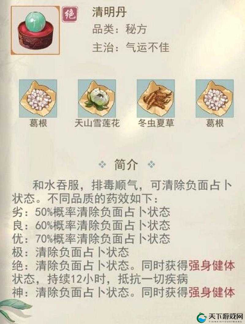江湖悠悠是一款深受玩家喜爱的游戏，其中扬州食谱配方是游戏内的一个重要元素，为玩家提供了丰富的烹饪体验和美食享受。以下是一份详尽的江湖悠悠扬州食谱配方一览，供广大玩家参考。