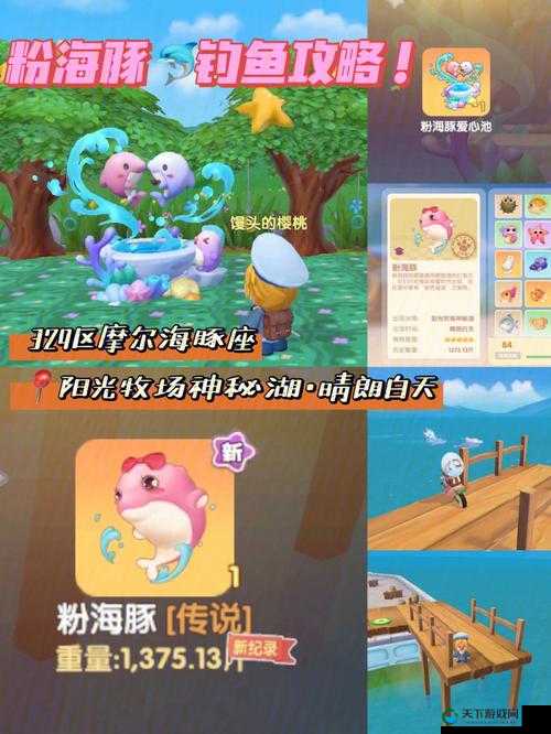 摩尔庄园手游粉海豚在哪钓