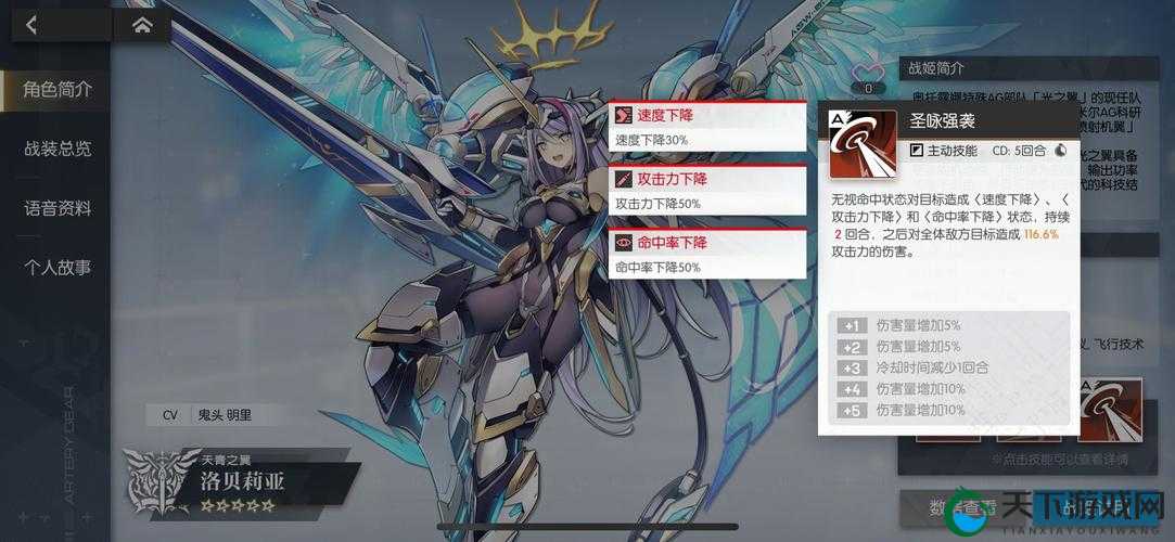 洛贝莉亚,机动战姬聚变国服中的电磁战术大师