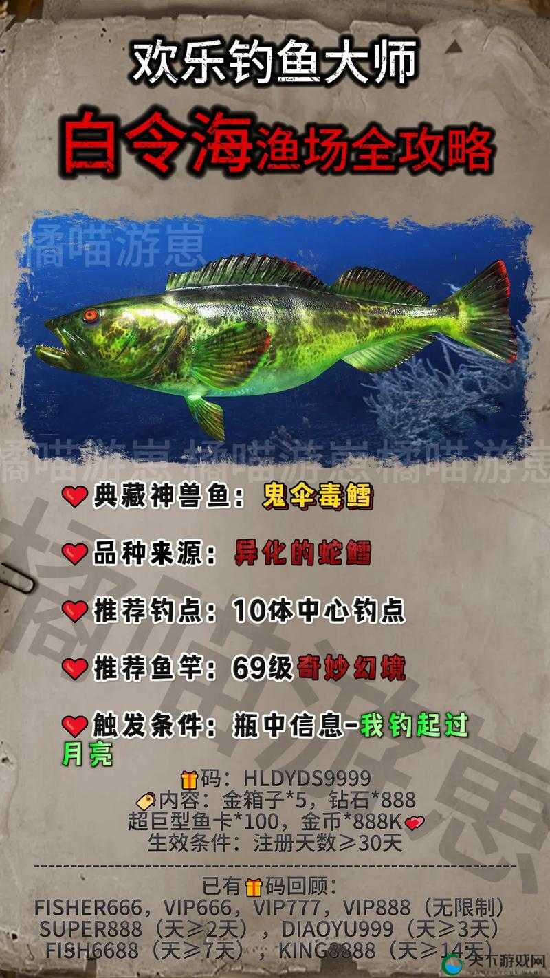 欢乐钓鱼大师如何钓到超奇珍鱼：探秘神奇钓鱼技法与策略