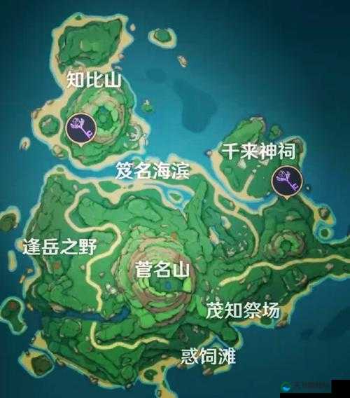 原神稻妻地灵龛位置探索指南
