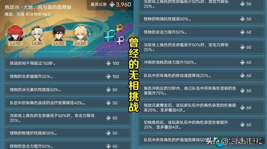 原神无相之火阵容选择攻略