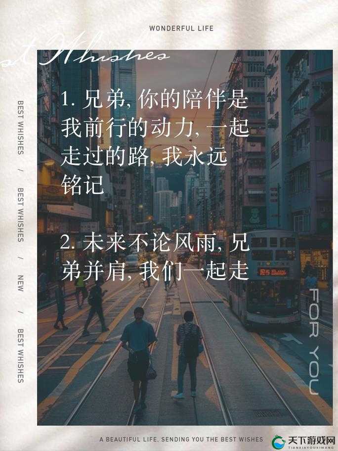 兄弟:携手走过风雨岁月的真挚情谊永不变迁