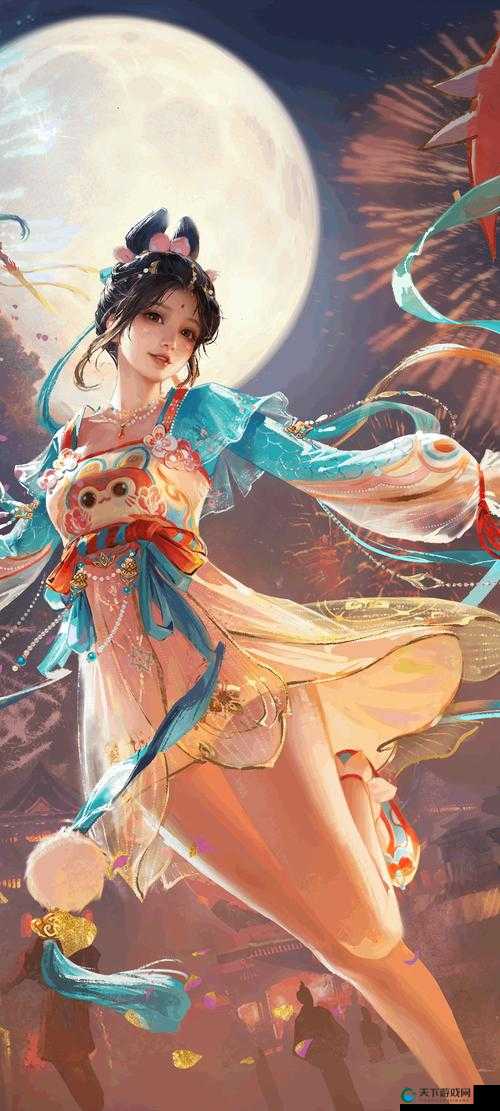 胡桃清雅少女,永劫无间中的一抹温柔风景