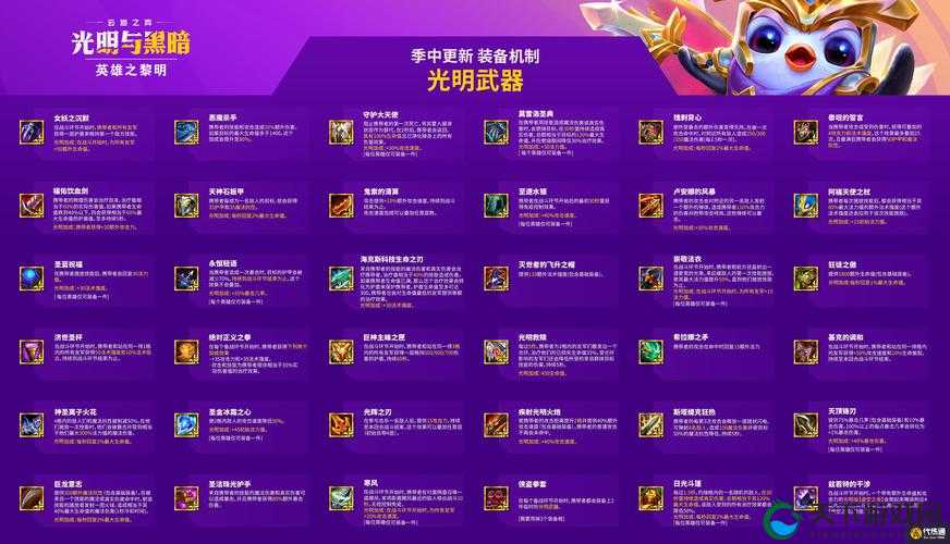 云顶之弈S5.5光明装备效果介绍