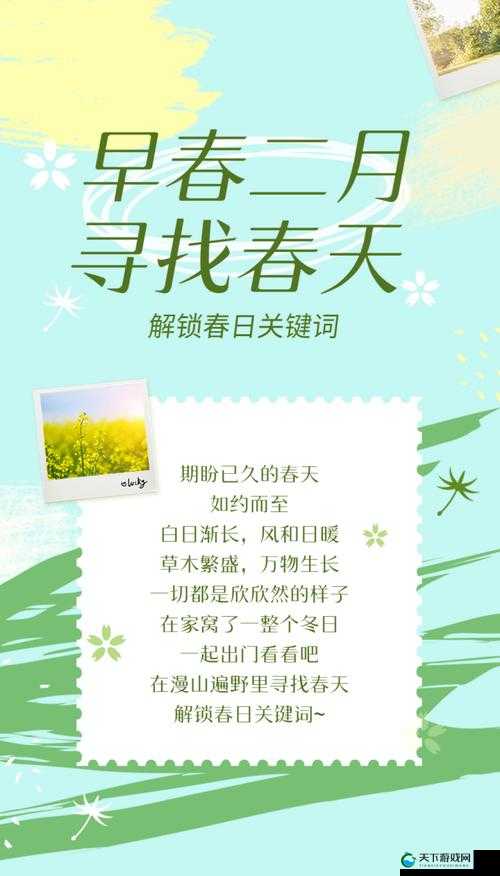 春日里的关键词探索