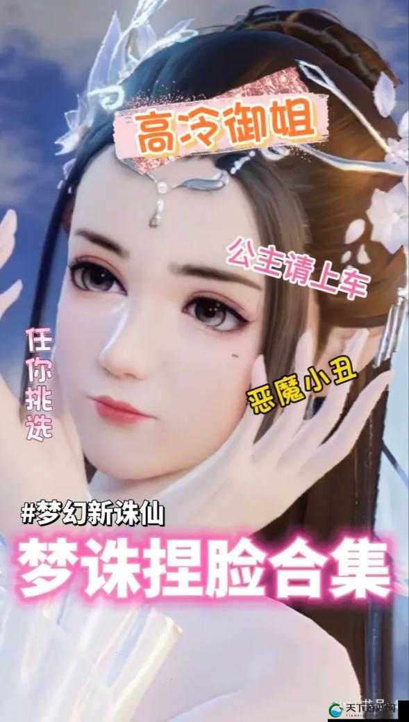 梦幻新诛仙捏脸数据男导入攻略