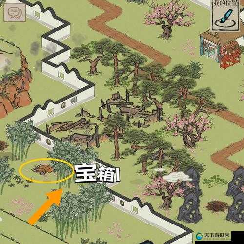 江南百景图桃林茅屋宝箱及钥匙位置一览