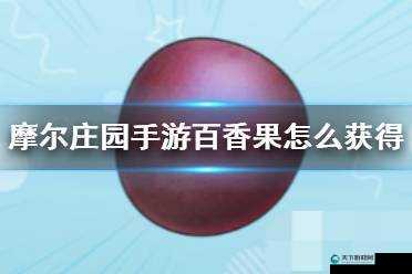 摩尔庄园手游百香果获得攻略