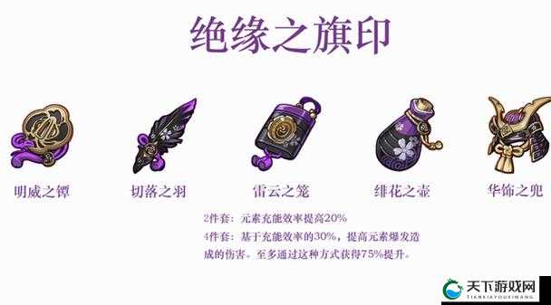 原神绝缘之旗印圣遗物效果介绍