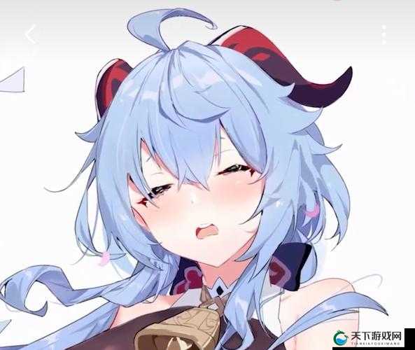 甘雨流眼泪翻白眼流口水流眼泪图片：令人心疼的绝美瞬间